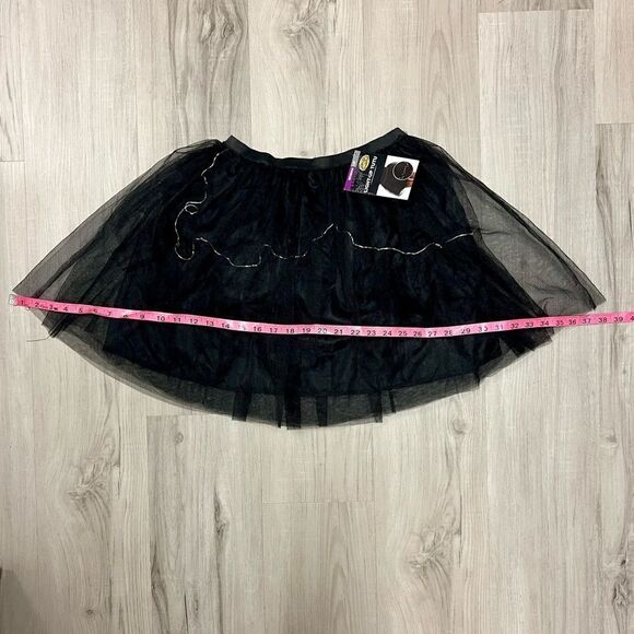 LED Lightup tutu in black sz L stretch Costume Skirt - Picture 7 of 13
